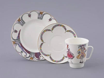 Трехпредметный комплект 165 мл форма Майская рисунок Балет Спящая красавица, арт. 81.28736.00.1 Трехпредметный комплект 165 мл форма Майская рисунок Балет Спящая красавица, арт. 81.28736.00.1