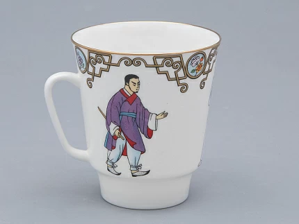 Трехпредметный комплект 165 мл форма Майская рисунок Балет Красный Мак арт. 81.31530.00.1 Трехпредметный комплект 165 мл форма Майская рисунок Балет Красный Мак арт. 81.31530.00.1