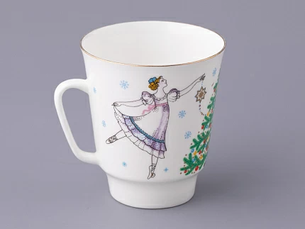 Трехпредметный комплект 165 мл форма Майская рисунок Балет Щелкунчик арт. 81.18006.00.1 Трехпредметный комплект 165 мл форма Майская рисунок Балет Щелкунчик арт. 81.18006.00.1