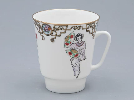 Трехпредметный комплект 165 мл форма Майская рисунок Балет Красный Мак арт. 81.31530.00.1 Трехпредметный комплект 165 мл форма Майская рисунок Балет Красный Мак арт. 81.31530.00.1