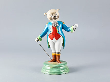 Скульптура мопс Бу Бу арт. 82.92073.00.1 Скульптура мопс Бу Бу арт. 82.92073.00.1