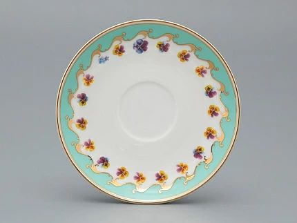 Чашка с блюдцем чайная форма Весенняя 2 рисунок Улыбка флоры 3, арт. 81.34137.00.1 Чашка с блюдцем чайная форма Весенняя 2 рисунок Улыбка флоры 3, арт. 81.34137.00.1