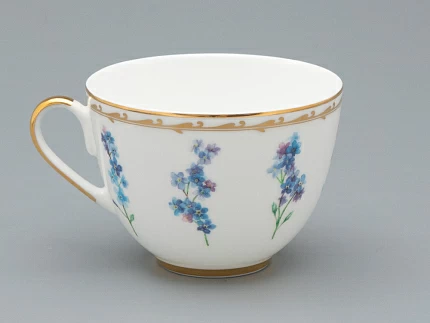 Чашка с блюдцем чайная форма Весенняя 2 рисунок Улыбка флоры 3, арт. 81.34137.00.1 Чашка с блюдцем чайная форма Весенняя 2 рисунок Улыбка флоры 3, арт. 81.34137.00.1